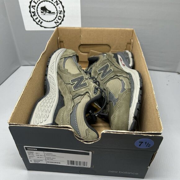 New Balance 2002R Protection Pack “Dark Moss” Olive Colorway M2002RDN Men Sz 7.5